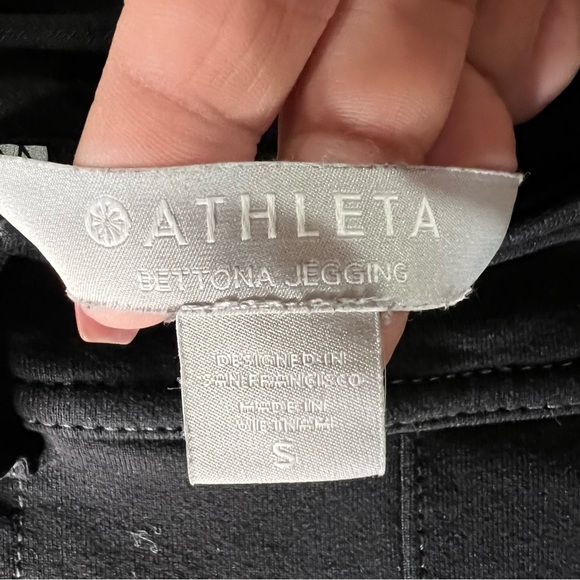 Athleta Black Bettona Athleisure‎ Jeggings - Picture 8 of 11